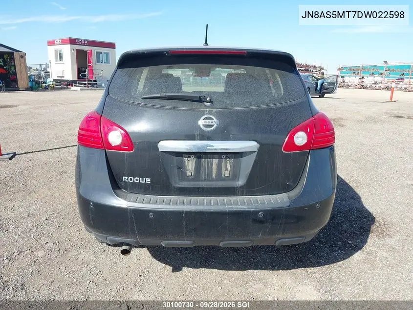 2013 NISSAN ROGUE VIN JN8AS5MT7DW022598 — фото 16