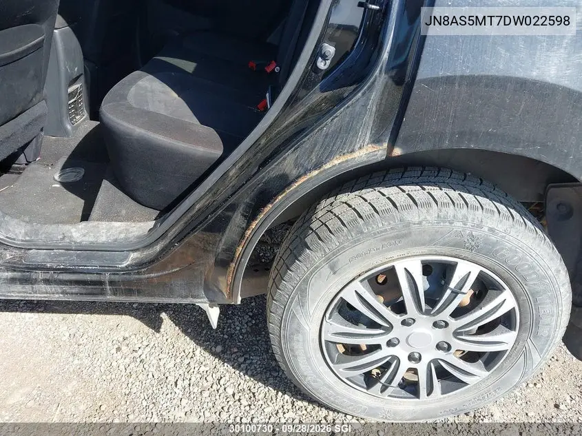 2013 NISSAN ROGUE VIN JN8AS5MT7DW022598 — фото 17