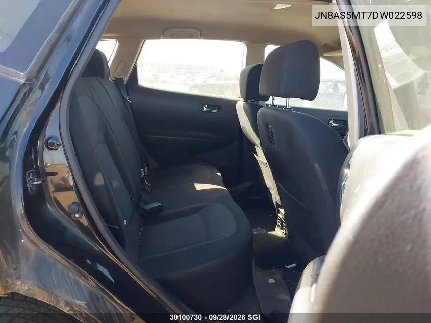 2013 NISSAN ROGUE VIN JN8AS5MT7DW022598 — фото 8