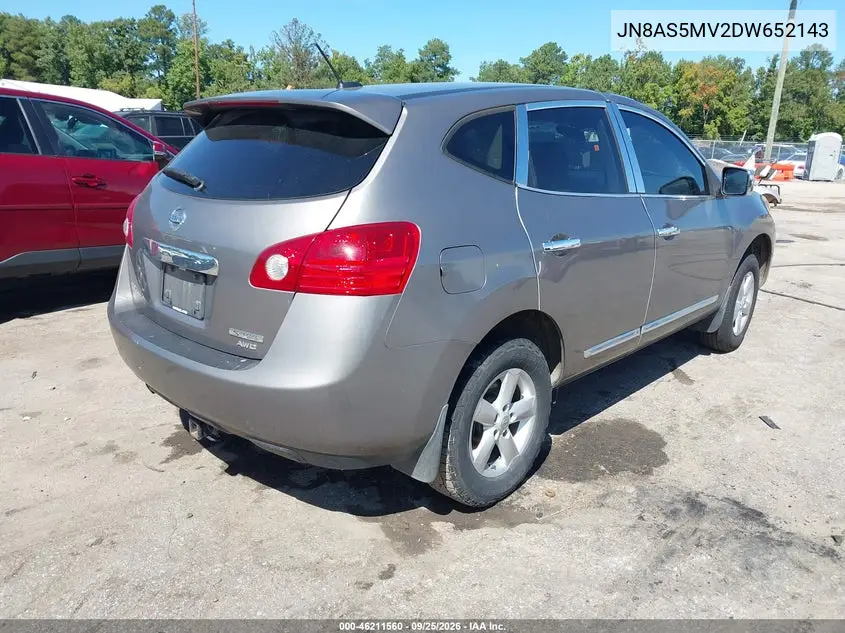 2013 NISSAN ROGUE VIN JN8AS5MV2DW652143 — фото 4