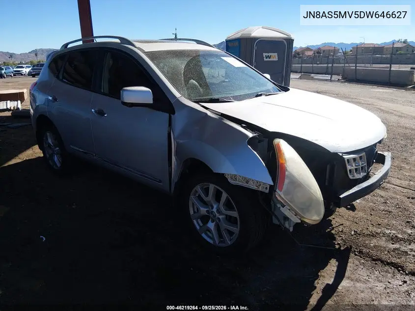 NISSAN ROGUE 2013, VIN JN8AS5MV5DW646627