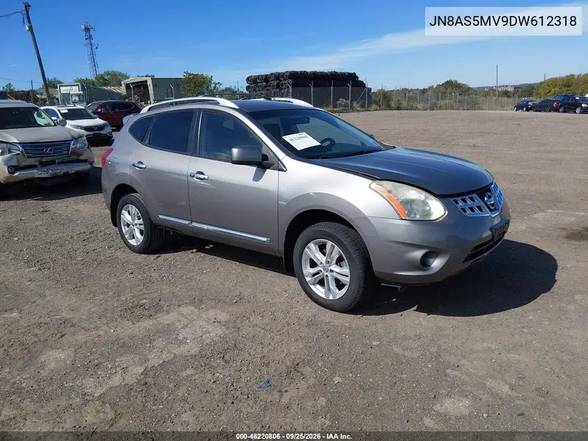 NISSAN ROGUE 2013, VIN JN8AS5MV9DW612318