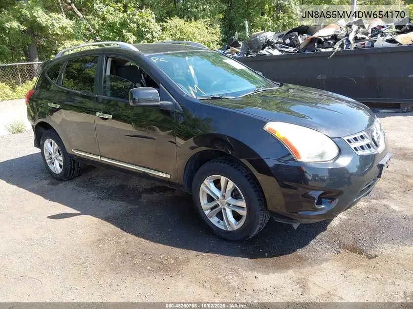 NISSAN ROGUE 2013, VIN JN8AS5MV4DW654170