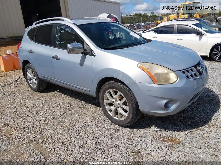NISSAN ROGUE 2013, VIN JN8AS5MT2DW014960