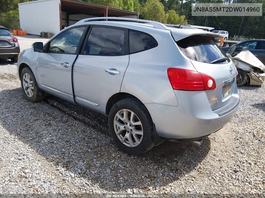 2013 NISSAN ROGUE VIN JN8AS5MT2DW014960 — фото 3