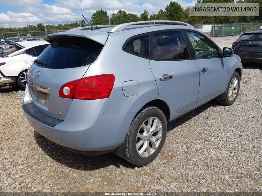 2013 NISSAN ROGUE VIN JN8AS5MT2DW014960 — фото 4