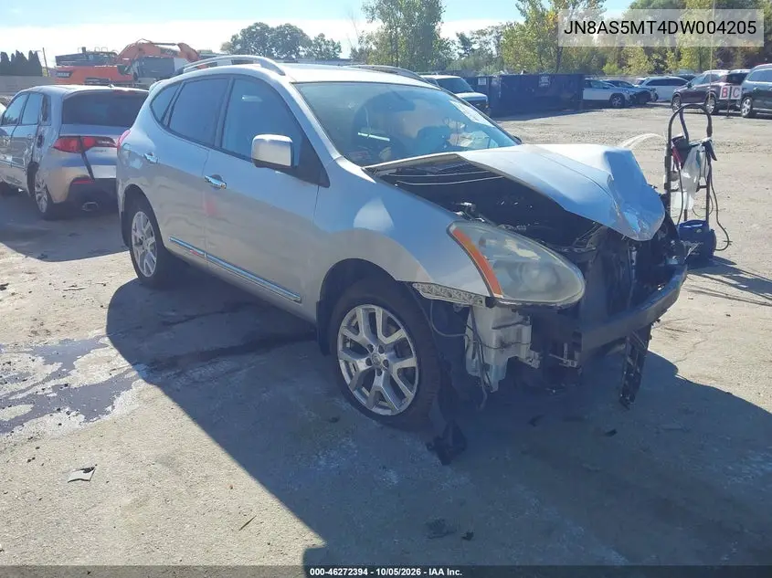 NISSAN ROGUE 2013, VIN JN8AS5MT4DW004205