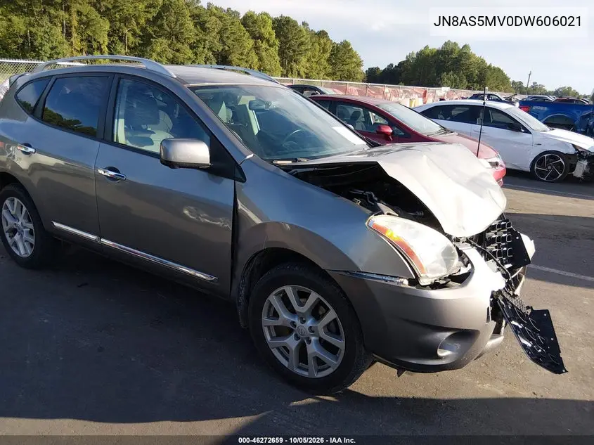 NISSAN ROGUE 2013, VIN JN8AS5MV0DW606021