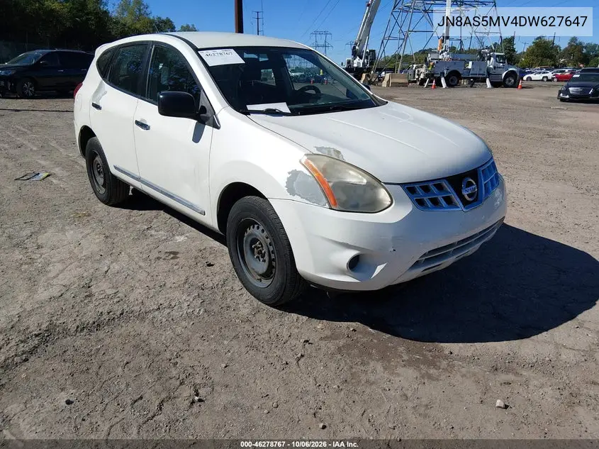 NISSAN ROGUE 2013, VIN JN8AS5MV4DW627647