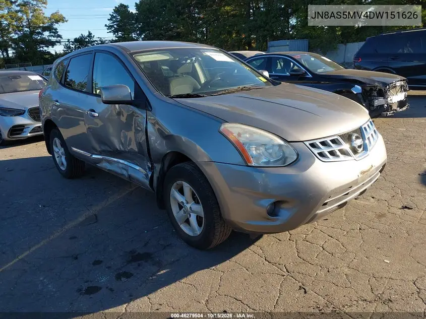 NISSAN ROGUE 2013, VIN JN8AS5MV4DW151626
