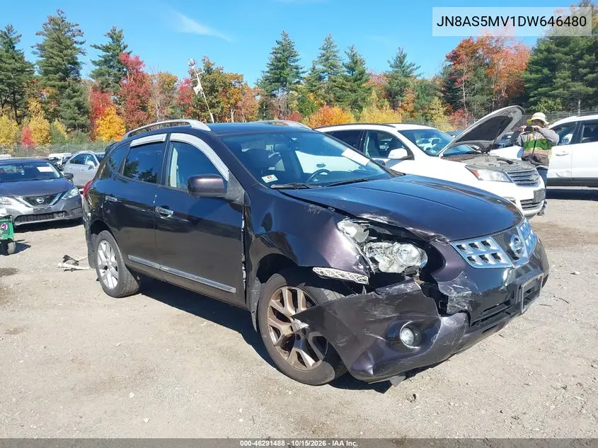 NISSAN ROGUE 2013, VIN JN8AS5MV1DW646480