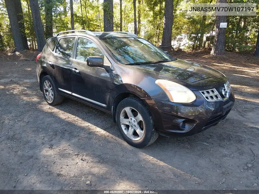 NISSAN ROGUE 2013, VIN JN8AS5MV7DW107197