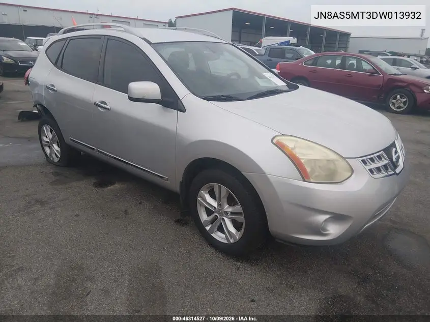 NISSAN ROGUE 2013, VIN JN8AS5MT3DW013932