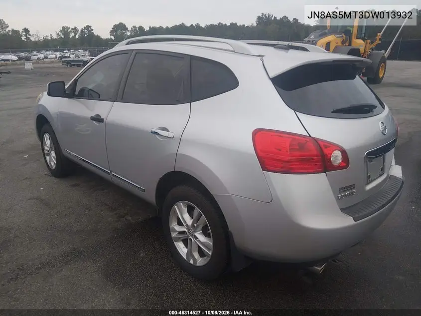 2013 NISSAN ROGUE VIN JN8AS5MT3DW013932 — фото 3