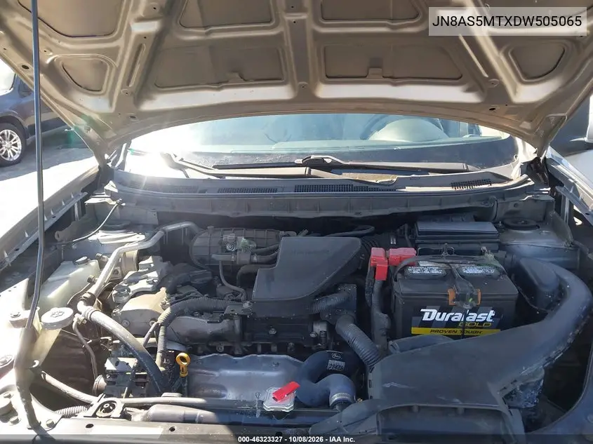 2013 NISSAN ROGUE VIN JN8AS5MTXDW505065 — фото 10