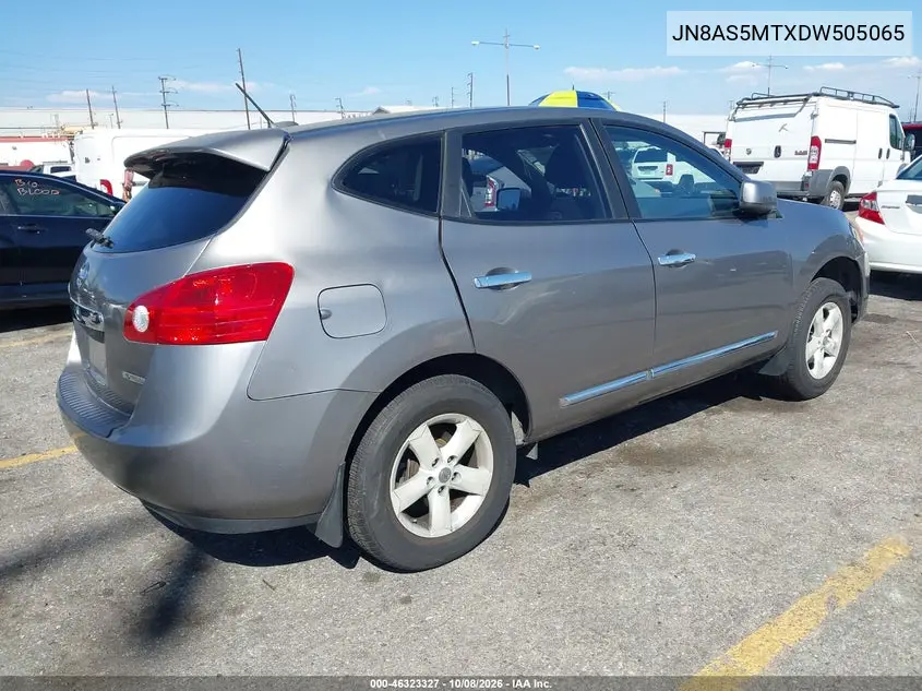 2013 NISSAN ROGUE VIN JN8AS5MTXDW505065 — фото 4