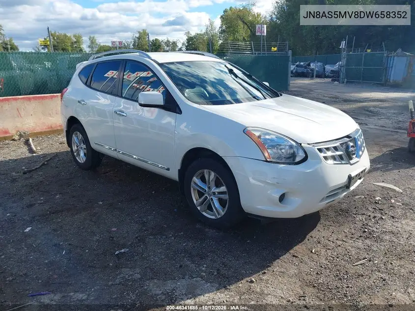 NISSAN ROGUE 2013, VIN JN8AS5MV8DW658352