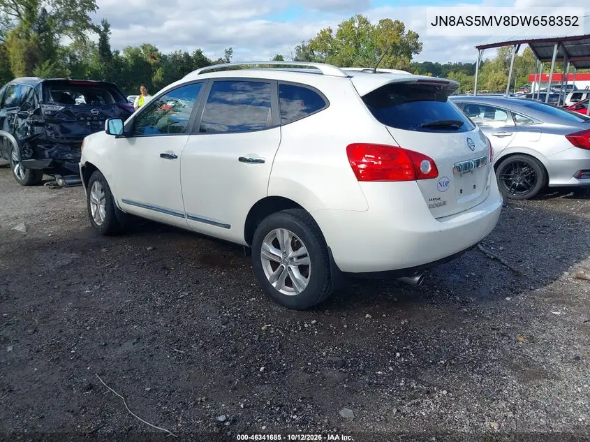 2013 NISSAN ROGUE VIN JN8AS5MV8DW658352 — фото 3