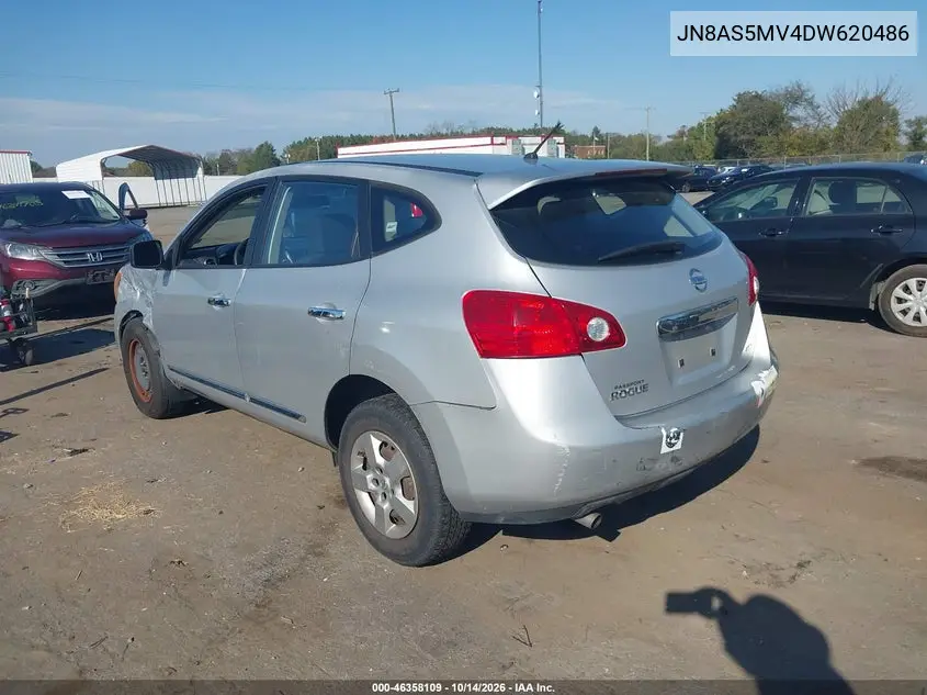 2013 NISSAN ROGUE VIN JN8AS5MV4DW620486 — фото 3