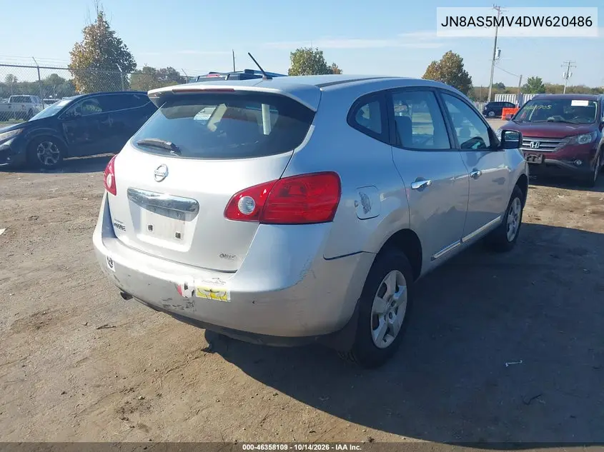 2013 NISSAN ROGUE VIN JN8AS5MV4DW620486 — фото 4