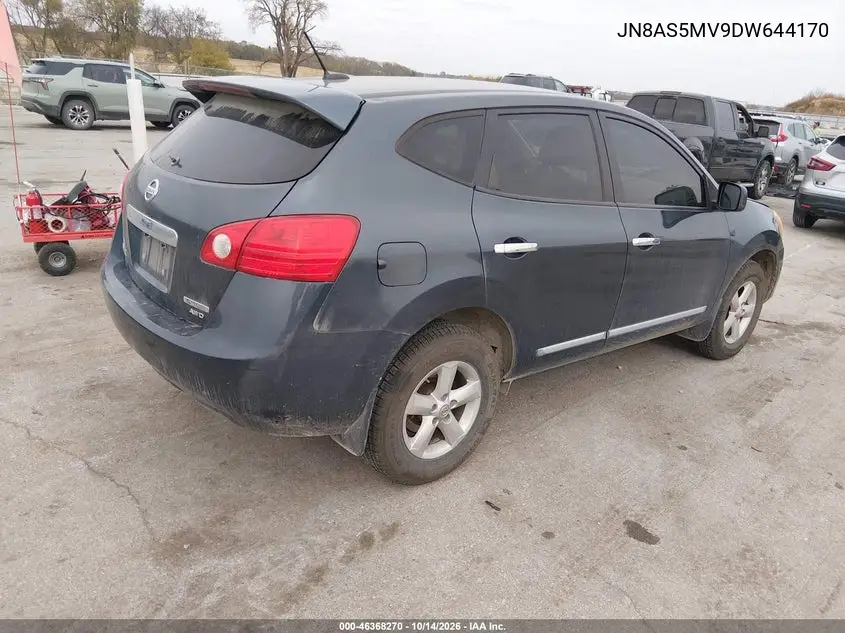 2013 NISSAN ROGUE VIN JN8AS5MV9DW644170 — фото 4
