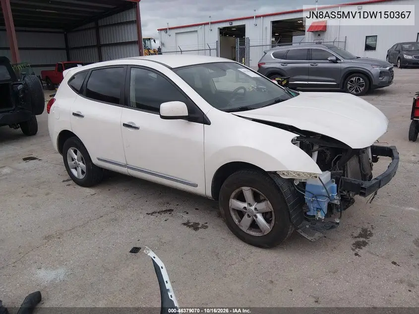 NISSAN ROGUE 2013, VIN JN8AS5MV1DW150367
