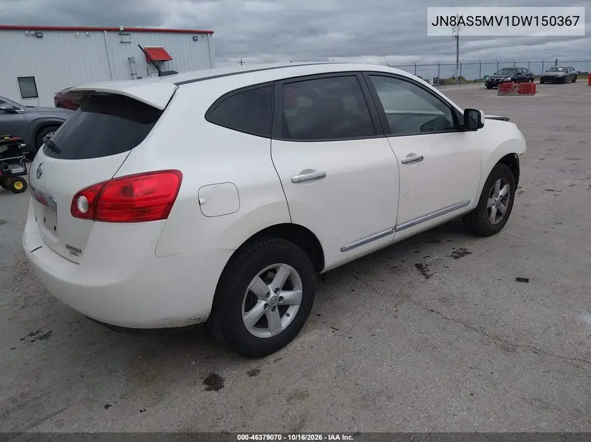 2013 NISSAN ROGUE VIN JN8AS5MV1DW150367 — фото 4
