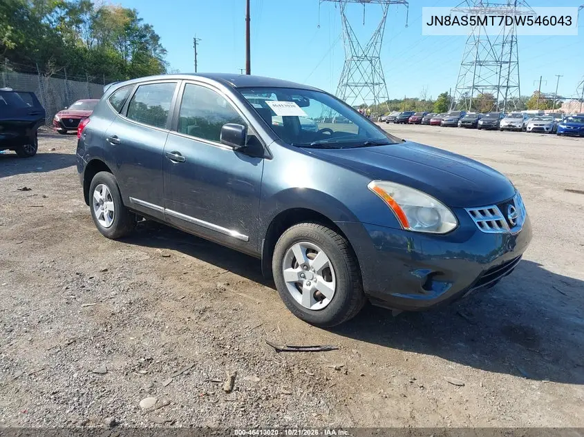 NISSAN ROGUE 2013, VIN JN8AS5MT7DW546043