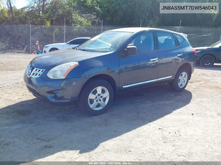 2013 NISSAN ROGUE VIN JN8AS5MT7DW546043 — фото 2