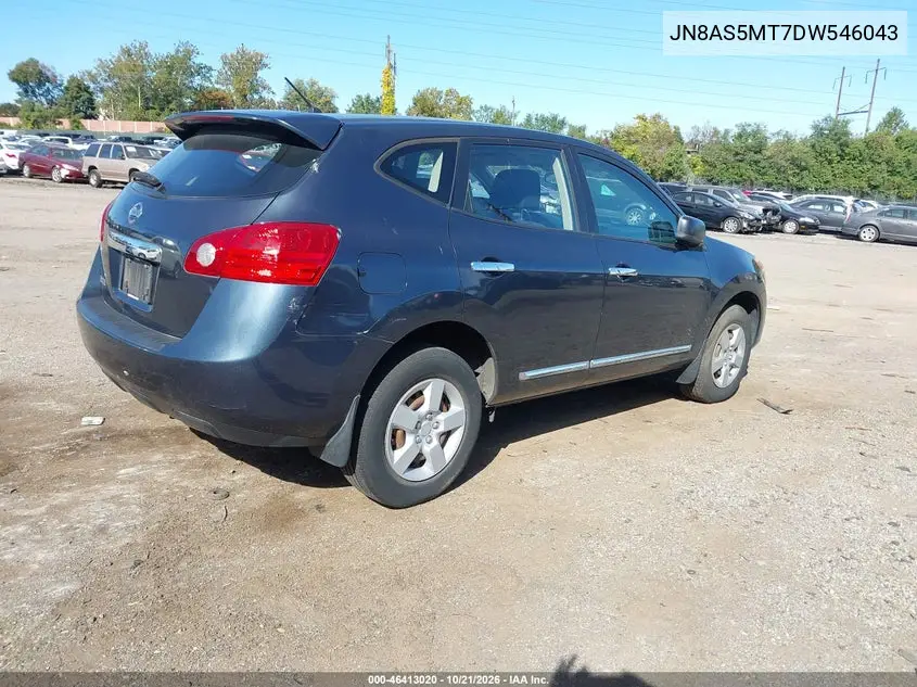 2013 NISSAN ROGUE VIN JN8AS5MT7DW546043 — фото 4
