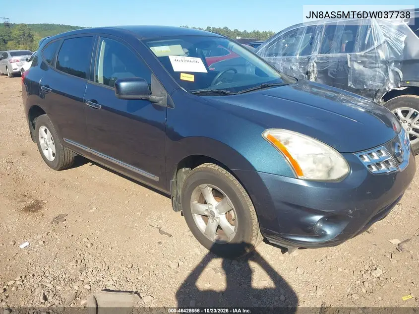 NISSAN ROGUE 2013, VIN JN8AS5MT6DW037738