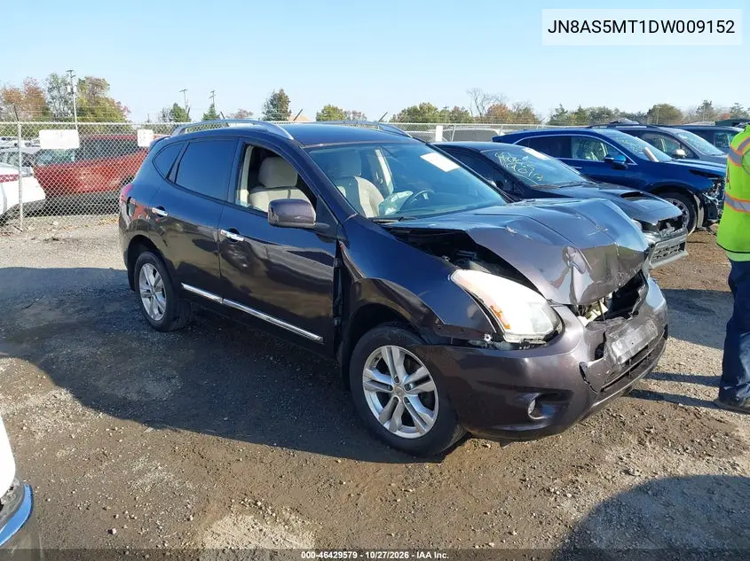 NISSAN ROGUE 2013, VIN JN8AS5MT1DW009152