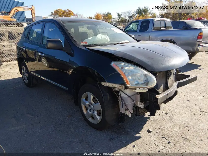 NISSAN ROGUE 2013, VIN JN8AS5MV5DW664237