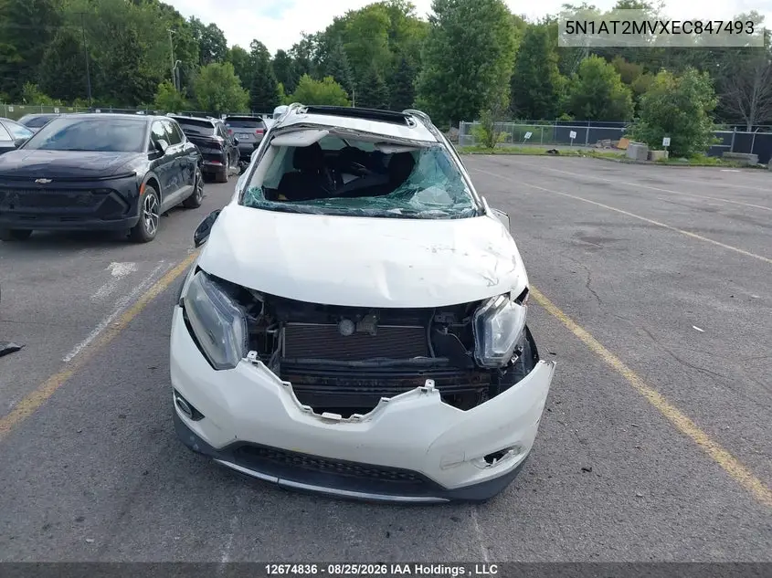 2014 NISSAN ROGUE VIN 5N1AT2MVXEC847493 — фото 12