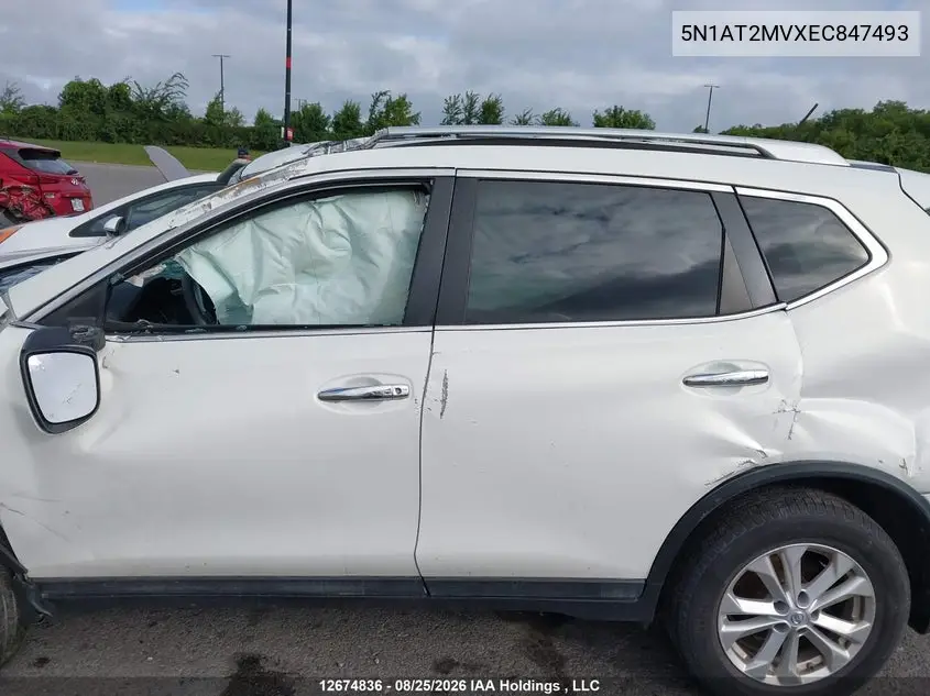 2014 NISSAN ROGUE VIN 5N1AT2MVXEC847493 — фото 14