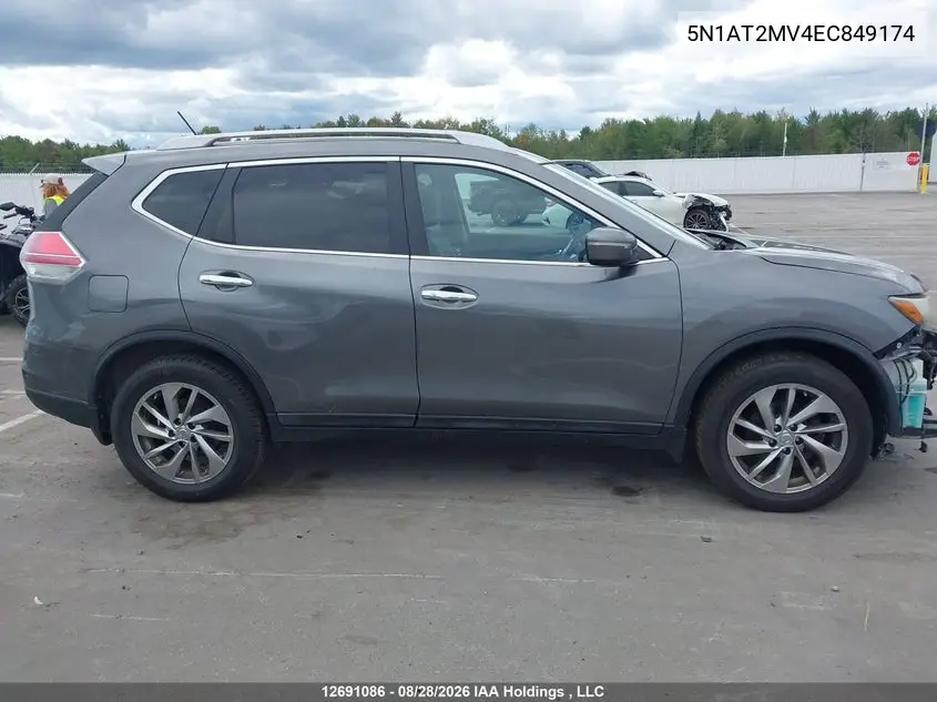 2014 NISSAN ROGUE VIN 5N1AT2MV4EC849174 — фото 14