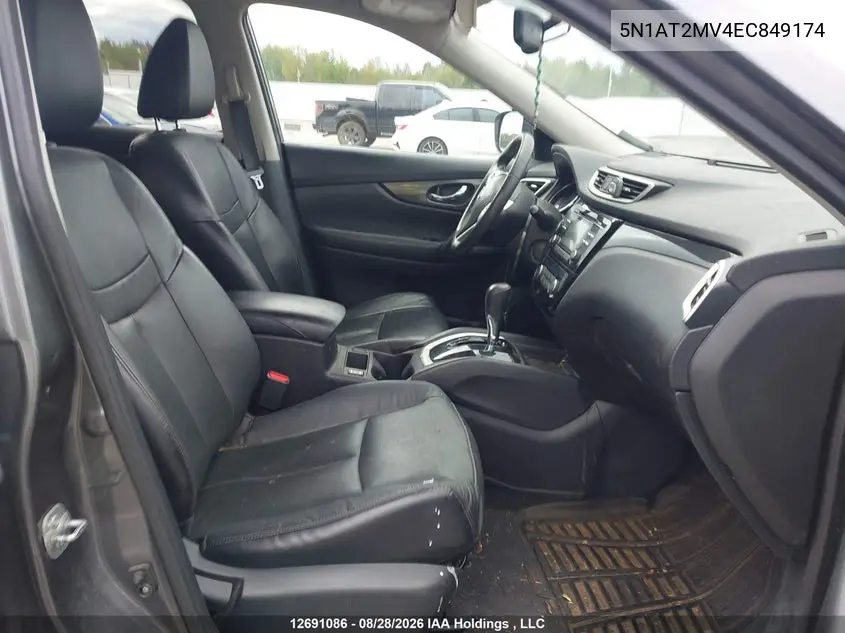 2014 NISSAN ROGUE VIN 5N1AT2MV4EC849174 — фото 5