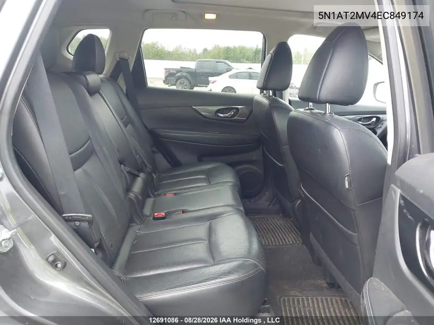 2014 NISSAN ROGUE VIN 5N1AT2MV4EC849174 — фото 8