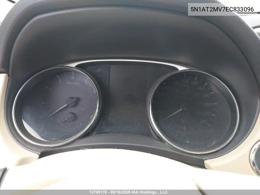 2014 NISSAN ROGUE VIN 5N1AT2MV7EC833096 — фото 14