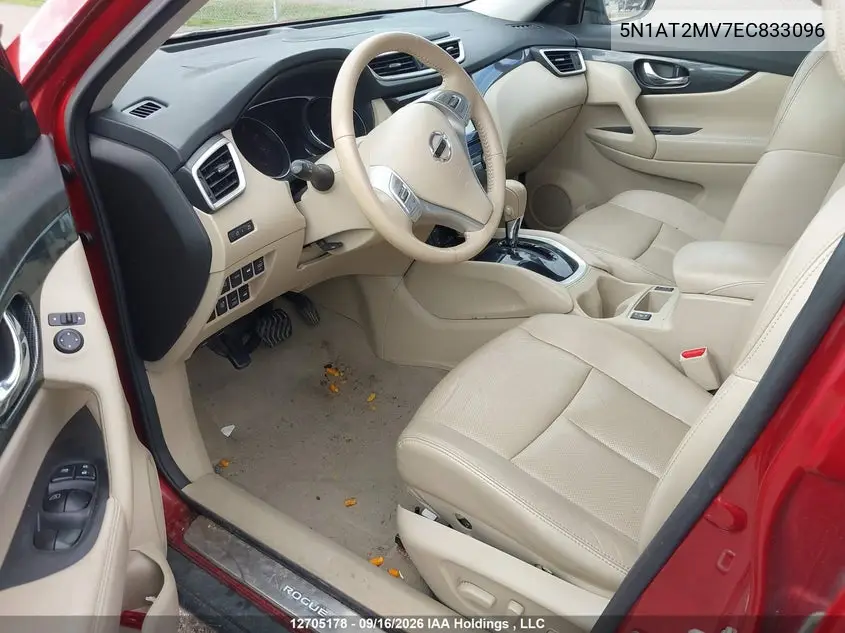 2014 NISSAN ROGUE VIN 5N1AT2MV7EC833096 — фото 18