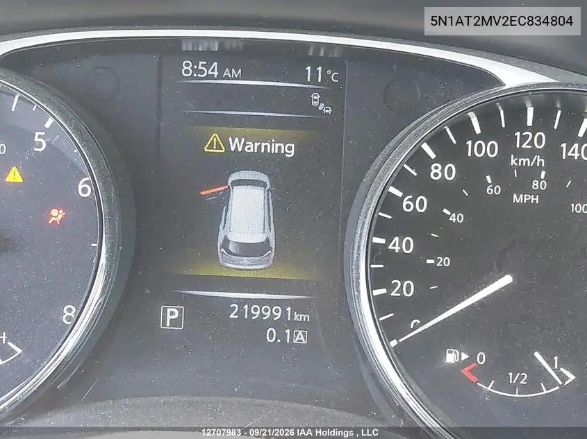 2014 NISSAN ROGUE VIN 5N1AT2MV2EC834804 — фото 16
