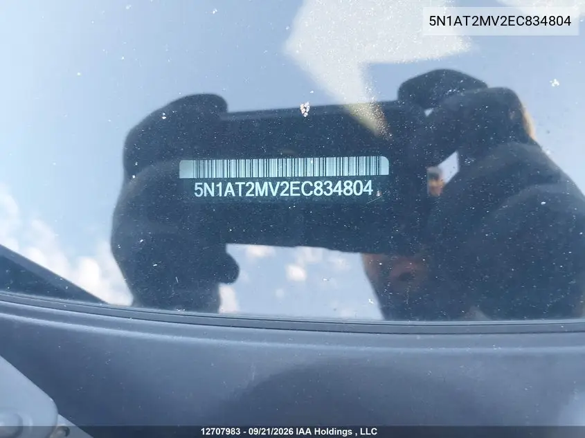 2014 NISSAN ROGUE VIN 5N1AT2MV2EC834804 — фото 19