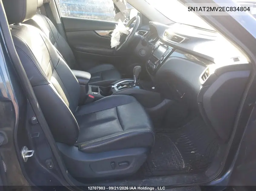 2014 NISSAN ROGUE VIN 5N1AT2MV2EC834804 — фото 5