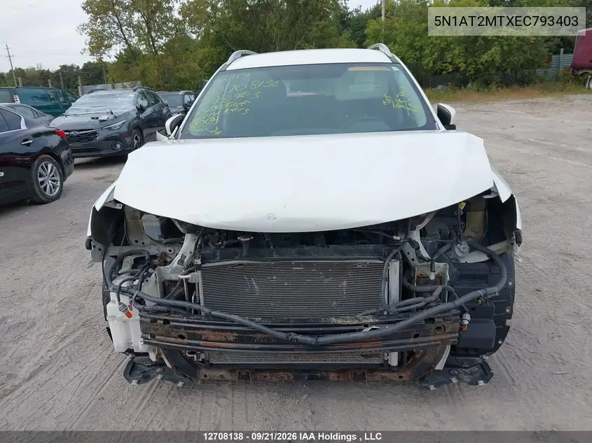 2014 NISSAN ROGUE VIN 5N1AT2MTXEC793403 — фото 13