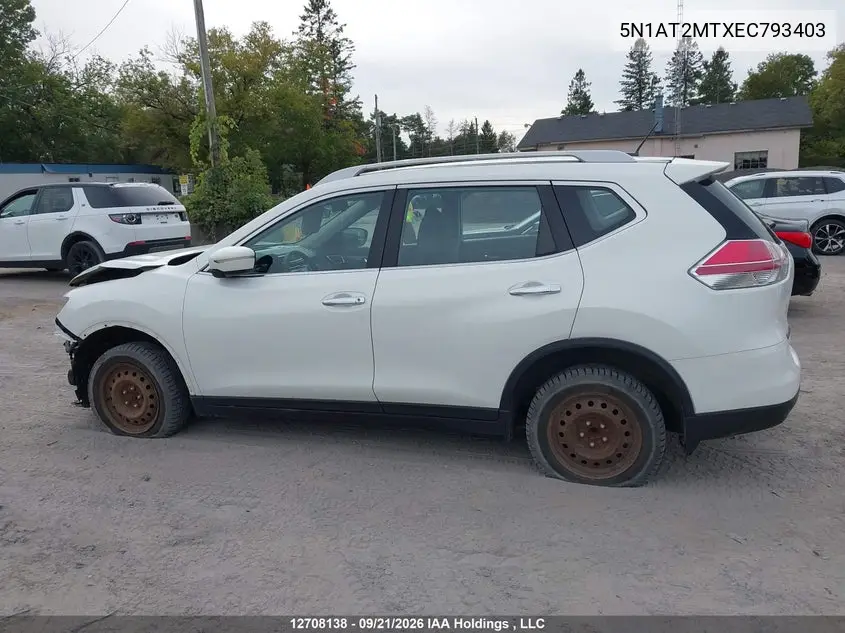 2014 NISSAN ROGUE VIN 5N1AT2MTXEC793403 — фото 15