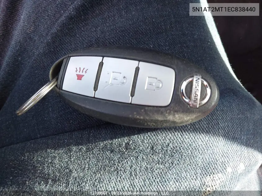 2014 NISSAN ROGUE VIN 5N1AT2MT1EC838440 — фото 11
