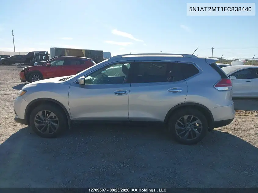 2014 NISSAN ROGUE VIN 5N1AT2MT1EC838440 — фото 15
