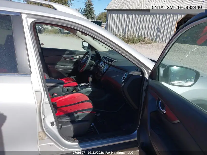 2014 NISSAN ROGUE VIN 5N1AT2MT1EC838440 — фото 5