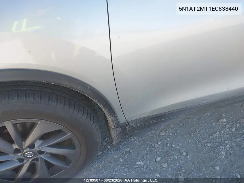 2014 NISSAN ROGUE VIN 5N1AT2MT1EC838440 — фото 6