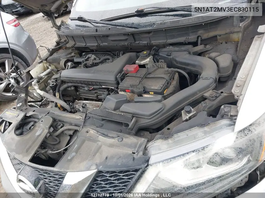 2014 NISSAN ROGUE VIN 5N1AT2MV3EC830115 — фото 10